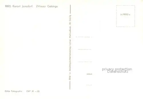 AK / Ansichtskarte Jonsdorf Kurhaus Zittauer Gebirge Jonsdorf