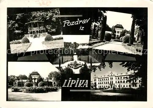 AK / Ansichtskarte Lipik_Kroatien Parkanlagen Lipik Kroatien