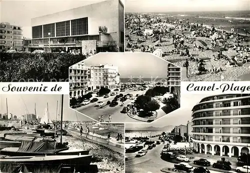 AK / Ansichtskarte Canet_Plage Strand Casino Canet_Plage