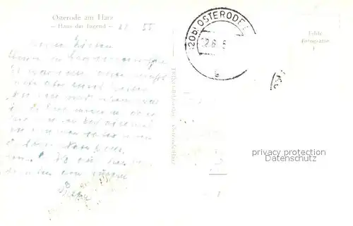 AK / Ansichtskarte Osterode_Harz Haus der Jugend Osterode_Harz