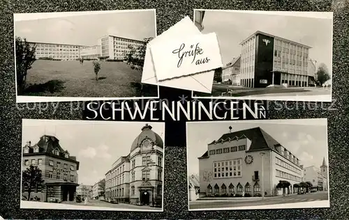 AK / Ansichtskarte Schwenningen_Neckar Postamt Schwenningen Neckar