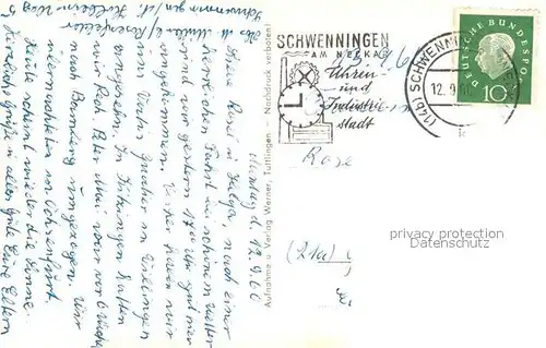 AK / Ansichtskarte Schwenningen_Neckar Postamt Schwenningen Neckar