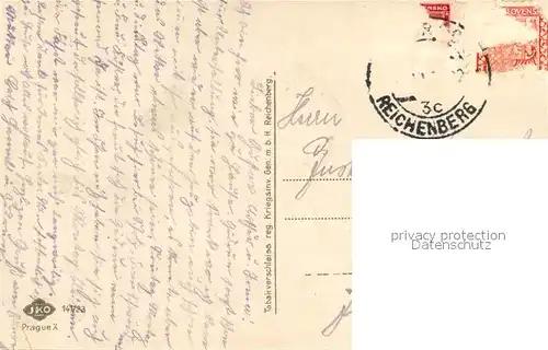 AK / Ansichtskarte Reichenberg_Liberec  Reichenberg Liberec