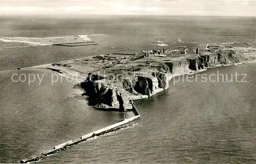 AK / Ansichtskarte Helgoland Fliegeraufnahme Helgoland