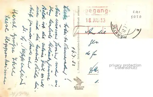 AK / Ansichtskarte Schellenberg_Marktschellenberg Koeppelschneid Schellenberg