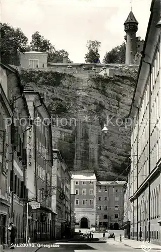 AK / Ansichtskarte Salzburg_Oesterreich Griesgasse Salzburg_Oesterreich