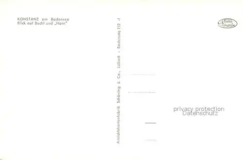 AK / Ansichtskarte Konstanz_Bodensee Bucht Horn Konstanz_Bodensee