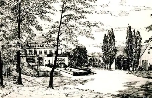 AK / Ansichtskarte Laer_Bad Hotel Leiber Kuenstlerkarte  Laer_Bad