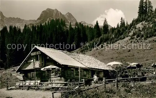 AK / Ansichtskarte Baad_Mittelberg_Kleinwalsertal Baerguntalpe oelberg aelpelskopf Gamsfuss Baad_Mittelberg