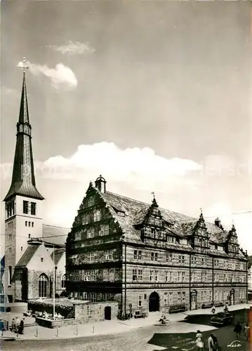 AK / Ansichtskarte Hameln_Weser Marktkirche Hochzeitshaus Hameln Weser