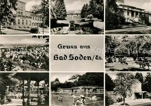 AK / Ansichtskarte Bad_Soden_Taunus Badehaus Bad_Soden_Taunus