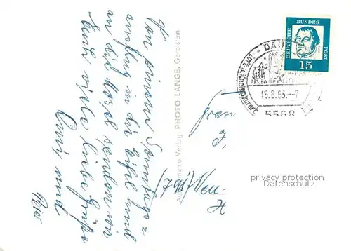 AK / Ansichtskarte Daun_Eifel Maare Daun_Eifel