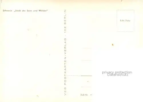 AK / Ansichtskarte Schwerin_Mecklenburg  Schwerin_Mecklenburg