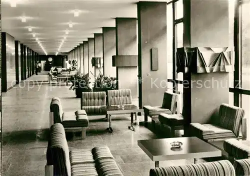 AK / Ansichtskarte Zinnowitz_Ostseebad Ferienheim Roter Oktober Wandelhalle Zinnowitz_Ostseebad