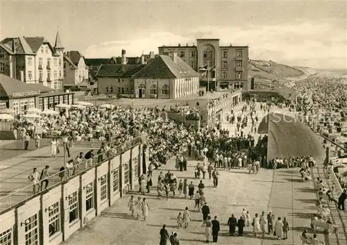 AK / Ansichtskarte Westerland_Sylt Promenade Westerland_Sylt