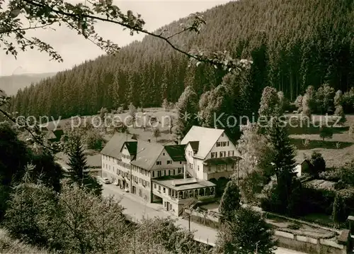 AK / Ansichtskarte Berneck_Alpirsbach Gasthof Waldhorn Berneck Alpirsbach