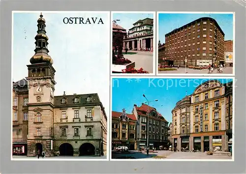 AK / Ansichtskarte Ostrava Krajske mesto Sveeromoravskeho kraje stredisko uhelne panve a zelezarskeho prumyslu Ostrava