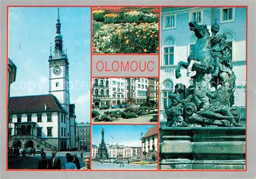 AK / Ansichtskarte Olomouc Premyslovske hradiste Premenene v baroku V soucasnosti okresni mesto Olomouc