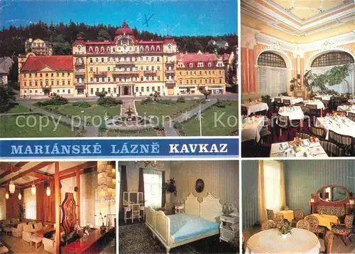 AK / Ansichtskarte Marianske_Lazne Lazensky dum Kavkaz Marianske_Lazne