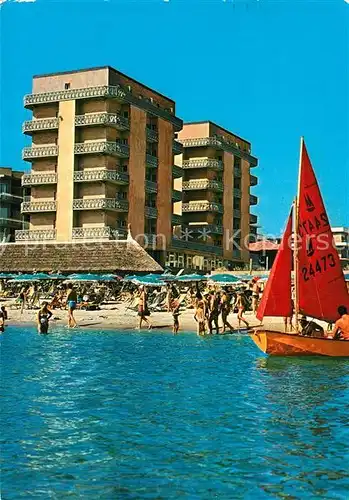 AK / Ansichtskarte Lido_di_Savio Hotel Bikini Strand Lido_di_Savio