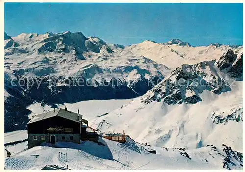 AK / Ansichtskarte Piz_Nair_Moritz Gipfelrestaurant Piz_Nair_Moritz