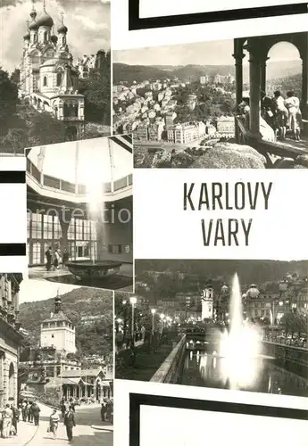 AK / Ansichtskarte Karlovy_Vary Teilansichten Karlovy Vary