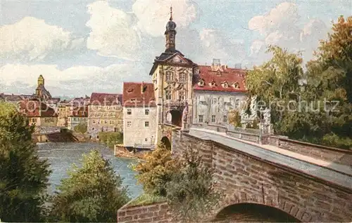 AK / Ansichtskarte Verlag_Wiedemann_WIRO_Nr. 2187 B Bamberg Rathaus  Verlag_Wiedemann_WIRO_Nr.