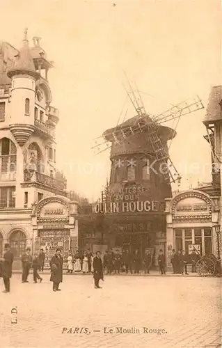 AK / Ansichtskarte Moulin_Rouge Paris  Moulin Rouge