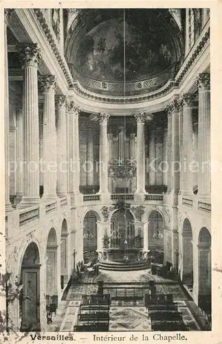 AK / Ansichtskarte Kirchenorgel Versailles Chapelle  Kirchenorgel