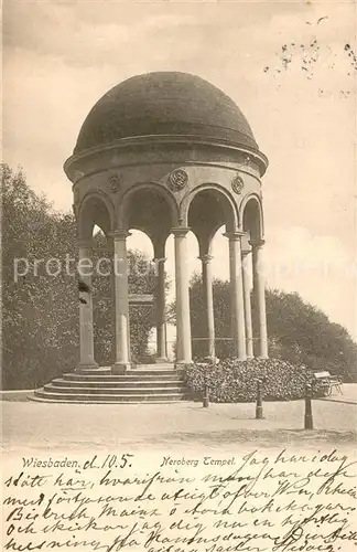 AK / Ansichtskarte Wiesbaden Neroberg Tempel  Wiesbaden