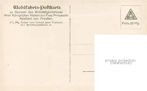 AK / Ansichtskarte Adel_Preussen Prinz Adalbert mit Gemahlin Adel Preussen