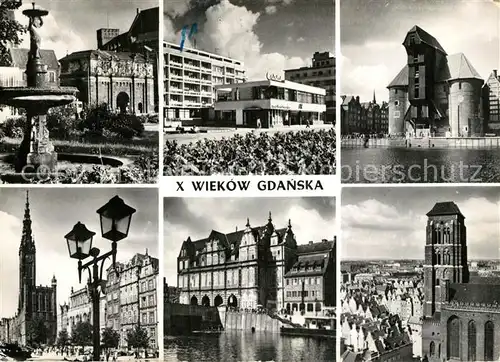 AK / Ansichtskarte Gdansk X Wiekow Gdansk