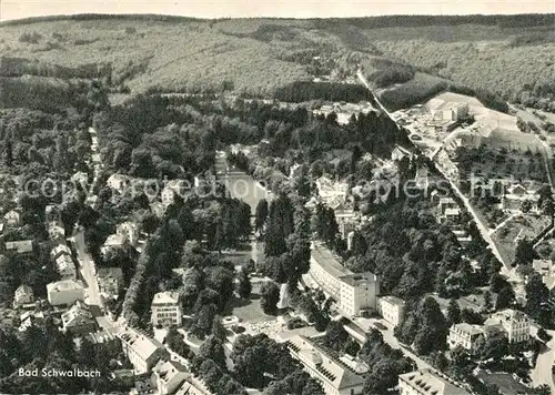 AK / Ansichtskarte Bad_Schwalbach Fliegeraufnahme Bad_Schwalbach