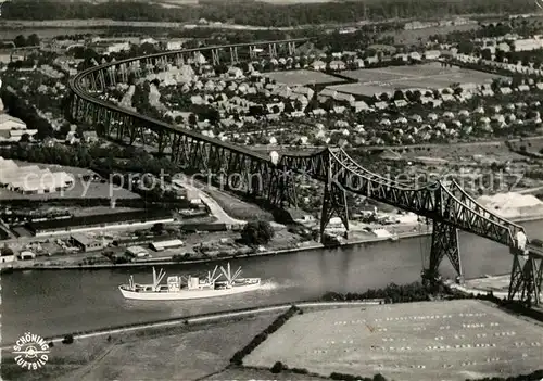 AK / Ansichtskarte Rendsburg Fliegeraufnahme Hochbruecke  Rendsburg