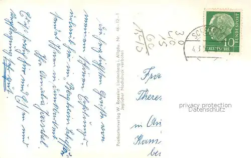 AK / Ansichtskarte Weiler_Allgaeu Bergheim Scheffau Weiler_Allgaeu