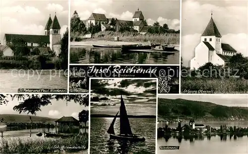 AK / Ansichtskarte Reichenau_Bodensee St. Peter Paul St. Georg  Reichenau Bodensee