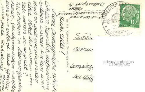 AK / Ansichtskarte Timmendorfer_Strand  Timmendorfer_Strand