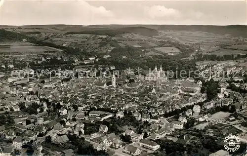 AK / Ansichtskarte Bad_Mergentheim Fliegeraufnahme Bad_Mergentheim