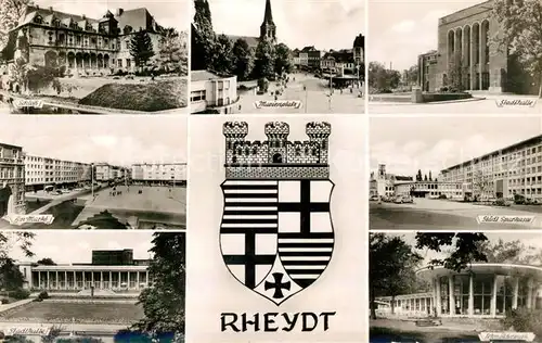 AK / Ansichtskarte Rheydt Schloss Marienplatz Markt Rheydt