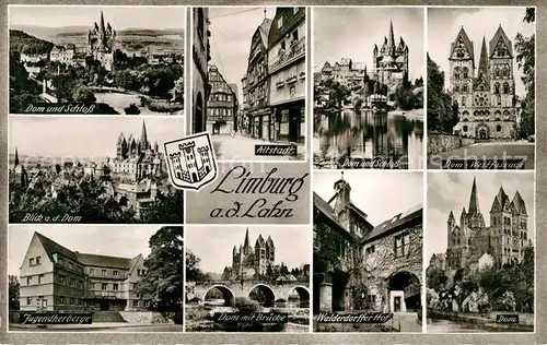 AK / Ansichtskarte Limburg_Lahn Dom Schloss Jugendherberge Limburg_Lahn