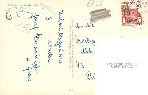 AK / Ansichtskarte Dorndorf_Westerwald  Dorndorf_Westerwald