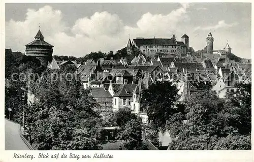 AK / Ansichtskarte Nuernberg Burg Nuernberg