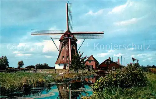 AK / Ansichtskarte Naardermeer Watermolen Naardermeer