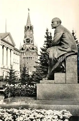 AK / Ansichtskarte Moscow_Moskva Lenin Denkmal Kremlin Moscow Moskva