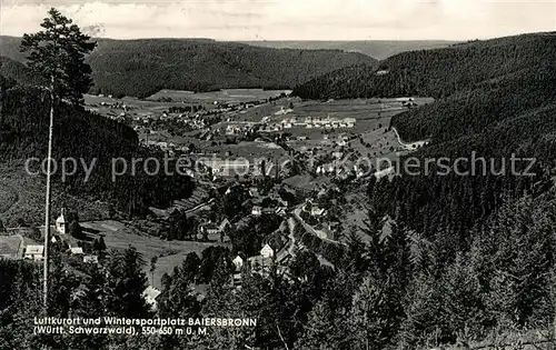 AK / Ansichtskarte Baiersbronn_Schwarzwald  Baiersbronn Schwarzwald