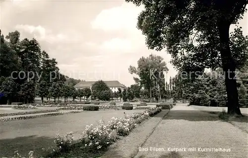 AK / Ansichtskarte Bad_Eilsen Kurpark Kurmittelhaus Bad_Eilsen