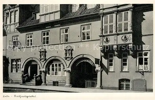 AK / Ansichtskarte Celle_Niedersachsen Rathausportal Celle_Niedersachsen