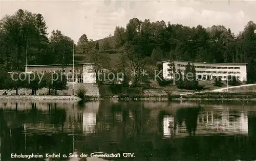 AK / Ansichtskarte Kochel_See Erholungsheim Kochel_See