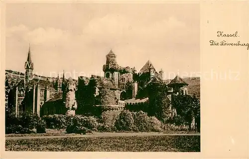 AK / Ansichtskarte Kassel Loewenburg Kassel