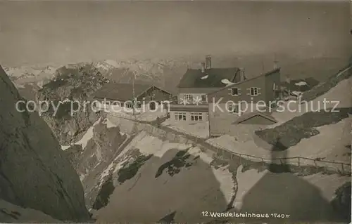 AK / Ansichtskarte Wendelsteinhaus  Wendelsteinhaus